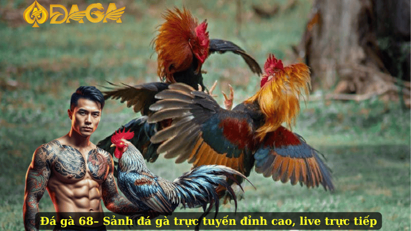 Đá gà 68– Sảnh đá gà trực tuyến đỉnh cao, live trực tiếp