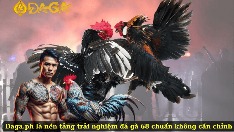 Daga.ph là nền tảng trải nghiệm đá gà 68 chuẩn không cần chỉnh