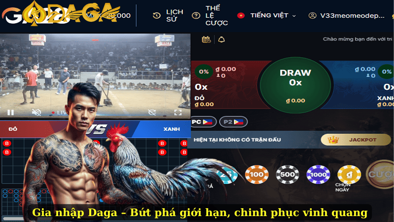 Gia nhập daga ngay hôm nay - Bứt phá giới hạn, chinh phục vinh quang