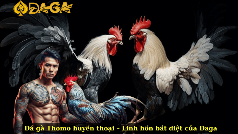 Đá gà Thomo huyền thoại – Linh hồn bất diệt của Daga