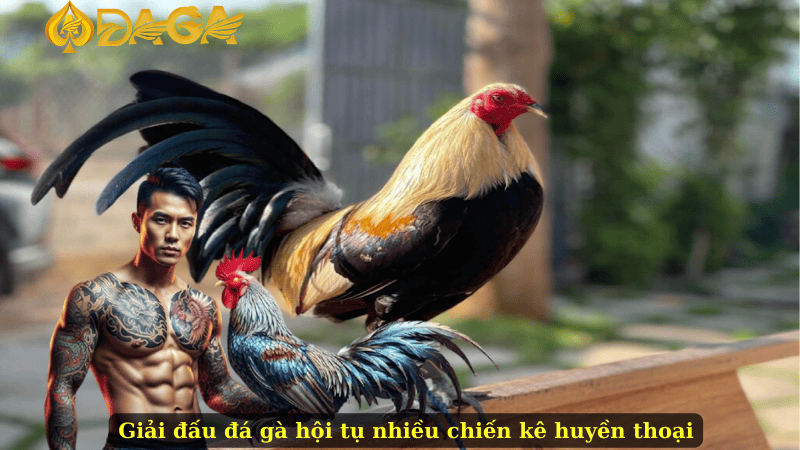 Giải đấu đá gà hội tụ nhiều chiến kê huyền thoại