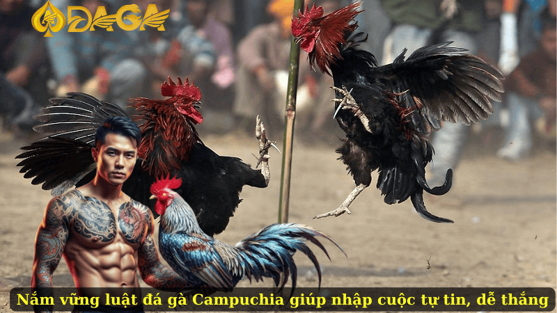 Nắm vững luật đá gà Campuchia giúp nhập cuộc tự tin, dễ thắng