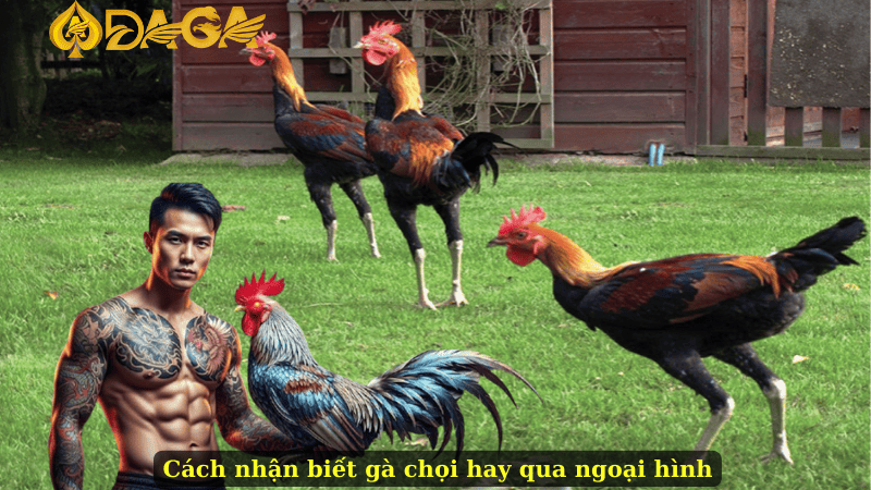 Cách nhận biết gà chọi hay qua ngoại hình