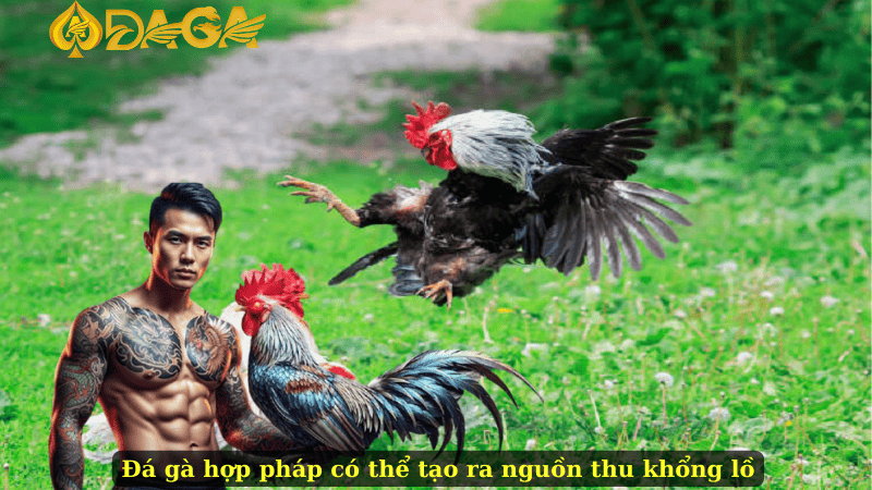 Đá gà hợp pháp có thể tạo ra nguồn thu khổng lồ