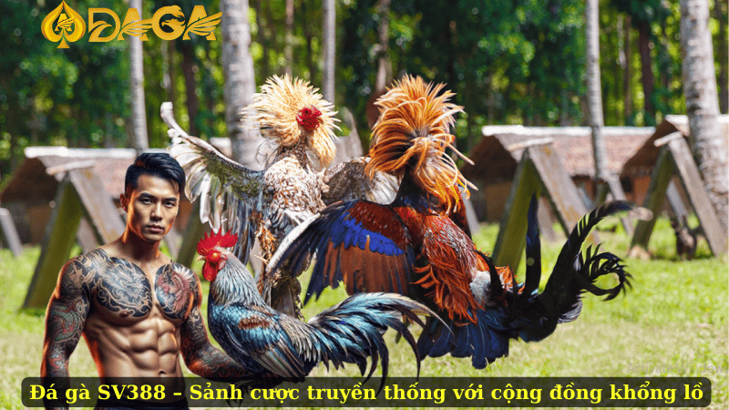 Đá gà SV388 – Sảnh cược truyền thống với cộng đồng khổng lồ