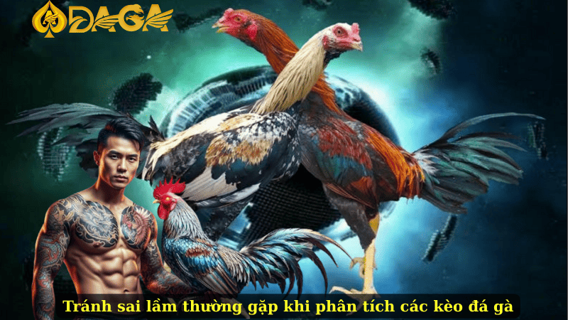 Tránh sai lầm thường gặp khi phân tích các kèo đá gà