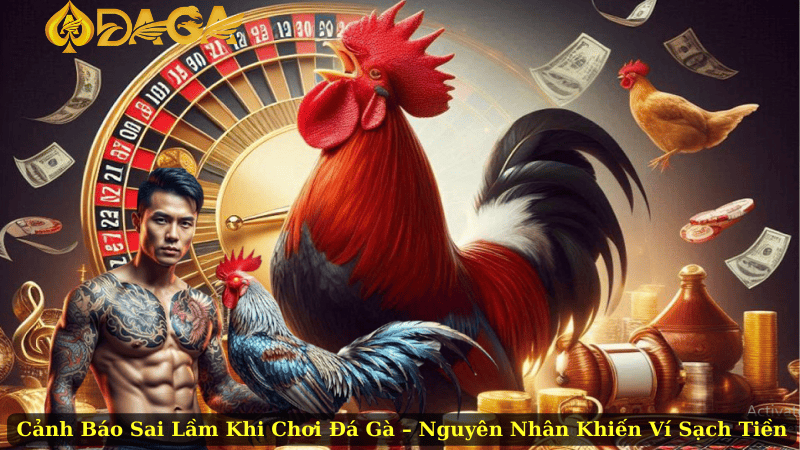 Cảnh Báo Sai Lầm Khi Chơi Đá Gà – Nguyên Nhân Khiến Ví Sạch Tiền