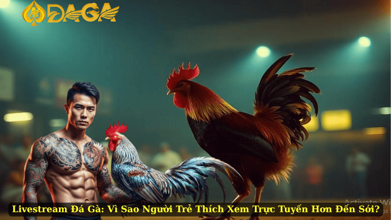 Livestream Đá Gà: Vì Sao Người Trẻ Thích Xem Trực Tuyến Hơn Đến Sới?